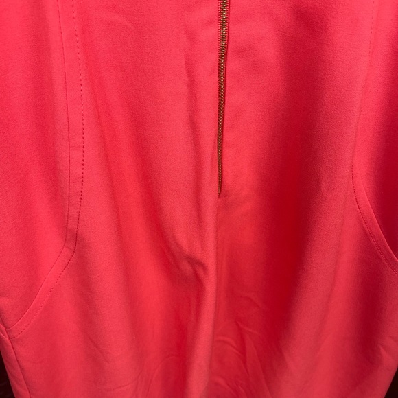 Tahari Vintage Coral back zip STUNNING! - Picture 6 of 7